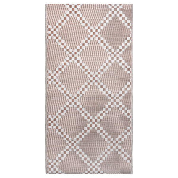 vidaXL Tapis d'extérieur ARAKIL marron 120x180 cm PP