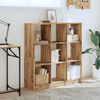 vidaXL Biblioth&egrave;que ch&ecirc;ne artisanal 102x32x108 cm bois d'ing&eacute;nierie