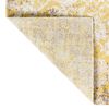vidaXL Tapis à tissage plat d'extérieur 80x150 cm Jaune