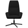 vidaXL Chaise de relaxation Noir Velours