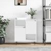 vidaXL Buffet Blanc 60x35x70 cm Bois d'ing&eacute;nierie
