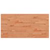 vidaXL Dessus de table 100x50x2,5cm rectangulaire bois massif de h&ecirc;tre