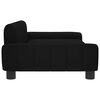 vidaXL Lit pour chien noir 90x53x30 cm tissu