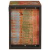 vidaXL &Eacute;tag&egrave;re &agrave; vin Marron 100 x 45 x 33 cm Bois r&eacute;cup&eacute;r&eacute; massif