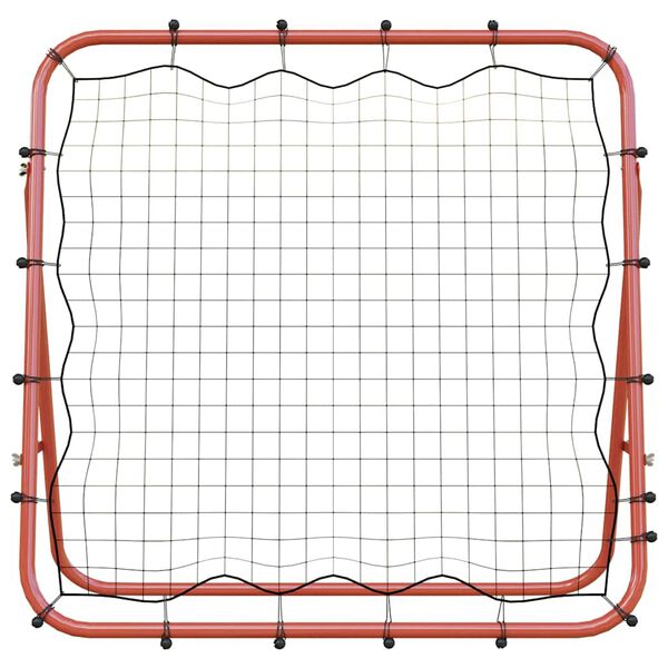 vidaXL Filet de rebond de football r&eacute;glable 96x80x96 cm acier et PE