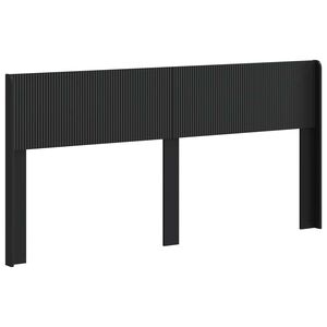 vidaXL T&ecirc;te de lit Noir PB