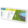 Bestway &Eacute;chelle de piscine de s&eacute;curit&eacute; &agrave; 4 marches Flowclear 132 cm