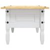 vidaXL Table basse Pin mexicain Gamme Corona Blanc 100x55x44 cm
