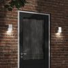 vidaXL Applique murale d'ext&eacute;rieur argent&eacute; acier inoxydable