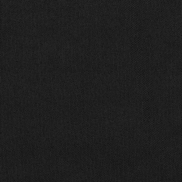 vidaXL Rideau occultant Aspect de lin avec &oelig;illets Noir 290x245 cm