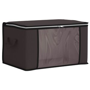vidaXL Bo&icirc;te de rangement avec fen&ecirc;tre lat&eacute;rale transparente
