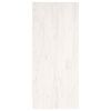 vidaXL Biblioth&egrave;que Blanc 104x33x76 cm bois de pin massif