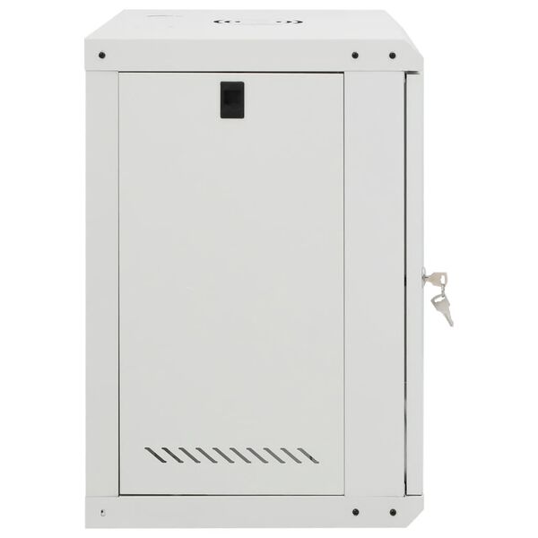 vidaXL Coffret de r&eacute;seau mural 12U 19" IP20 53x40x60 cm