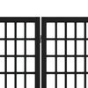 vidaXL Cloison de s&eacute;paration pliable 5 panneaux 200x170 cm Noir