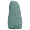 vidaXL Coussin de Dos Vert Mer 80 x 24 x 50 cm Velours