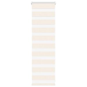 vidaXL Store z&egrave;bre beige marbr&eacute; largeur du tissu 40,9 cm polyester