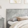vidaXL T&ecirc;te de lit Gris b&eacute;ton 200 cm Bois d'ing&eacute;nierie