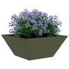 vidaXL Cache-pot de jardin 5 pcs Vert olive 35 x 35 x 15 cm