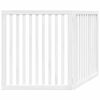 vidaXL Barri&egrave;re pour chien pliable 2 panneaux 160 cm bois de peuplier