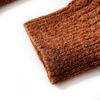 Cardigan pour enfants tricot&eacute; cognac 92