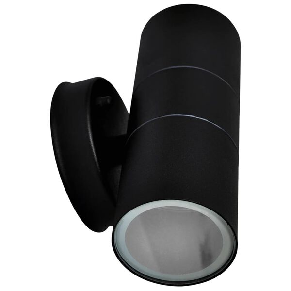 vidaXL Applique murale d'ext&eacute;rieur 2 pcs Acier