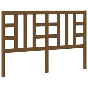 vidaXL T&ecirc;te de lit Marron miel 166x4x100 cm Bois massif de pin
