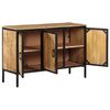 vidaXL Buffet 105x35x70 cm bois de manguier brut massif