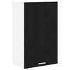 vidaXL Armoire suspendue Ch&ecirc;ne noir et Blanc 50 x 31 x 80 cm