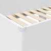 vidaXL Lit Superpos&eacute; pour Enfants Blanc 75 x 190 cm Bois d'ing&eacute;nierie