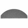 vidaXL Tapis d'escalier auto-adh&eacute;sifs 30 pcs gris 65x22,5x3,5 cm