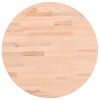 vidaXL Dessus de table &Oslash;40x4 cm rond bois massif de h&ecirc;tre