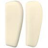 vidaXL T&ecirc;te de lit avec oreilles Cr&egrave;me 93x23x78/88 cm Similicuir