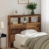 vidaXL T&ecirc;te de lit Bois Ancien 120 x 17 x 102 cm Bois d'ing&eacute;nierie