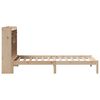 vidaXL Lit biblioth&egrave;que sans matelas 75x190 cm bois de pin massif