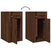 vidaXL Armoire de bureau Ch&ecirc;ne marron 40x49x75 cm Bois d'ing&eacute;nierie