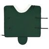 vidaXL Couverture &Eacute;quine Vert fonc&eacute; complet 115 cm Fleece polaire