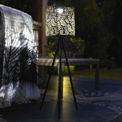 Luxform Lampe sur trépied de jardin à LED solaire Forest