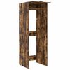 vidaXL Armoire pour machine &agrave; laver Ch&ecirc;ne fum&eacute; 67,5 x 68 x 200 cm