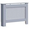vidaXL Cache-radiateur anthracite 112x19x81,5 cm MDF
