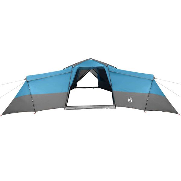 vidaXL Tente familiale avec toit Bleu 833 x 585 x 216 cm taffetas