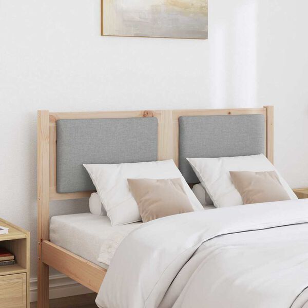 vidaXL T&ecirc;te de lit Autre Marron 120 cm Bois massif en pin