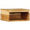 vidaXL Meubles TV muraux 2 pcs bois massif d'acacia