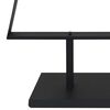 vidaXL Arbre de No&euml;l en m&eacute;tal avec support Noir 180 cm Acier