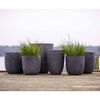 Capi Pot &agrave; fleurs Waste Rib 46x58 cm Gris