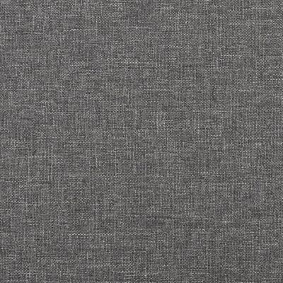 vidaXL Repose-pied Gris clair 45x29,5x35 cm Tissu