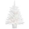 vidaXL Arbre de Noël artificiel aiguilles réalistes blanc 65 cm