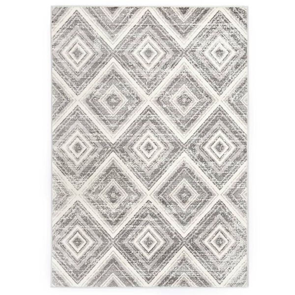 vidaXL Tapis Gris 120x170 cm PP