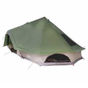 vidaXL Tente Tipi familiale Tipi avec toit Vert 680 x 430 x 270 cm