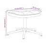 vidaXL Chaise de relaxation avec tabouret Vert fonc&eacute; Velours