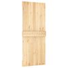 vidaXL Porte NARVIK 85x210 cm bois massif de pin